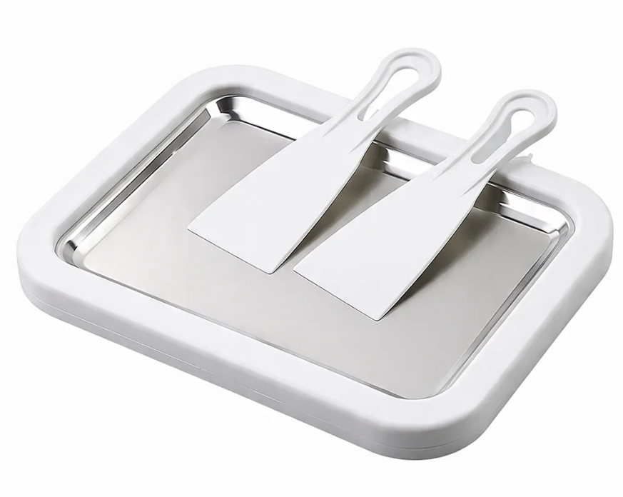 plancha de hielo para hacer helados